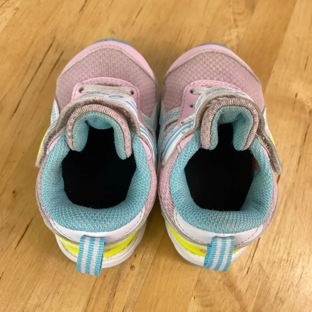 Asics Contend 6 Ts School Yard Jr 1 Pink Size 5K Girls Colorful
